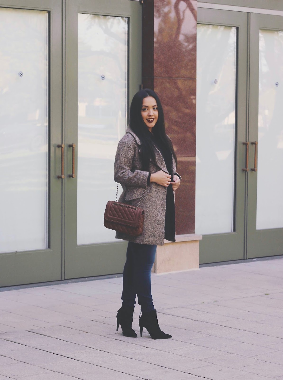 Topshop petite slouch clearance coat